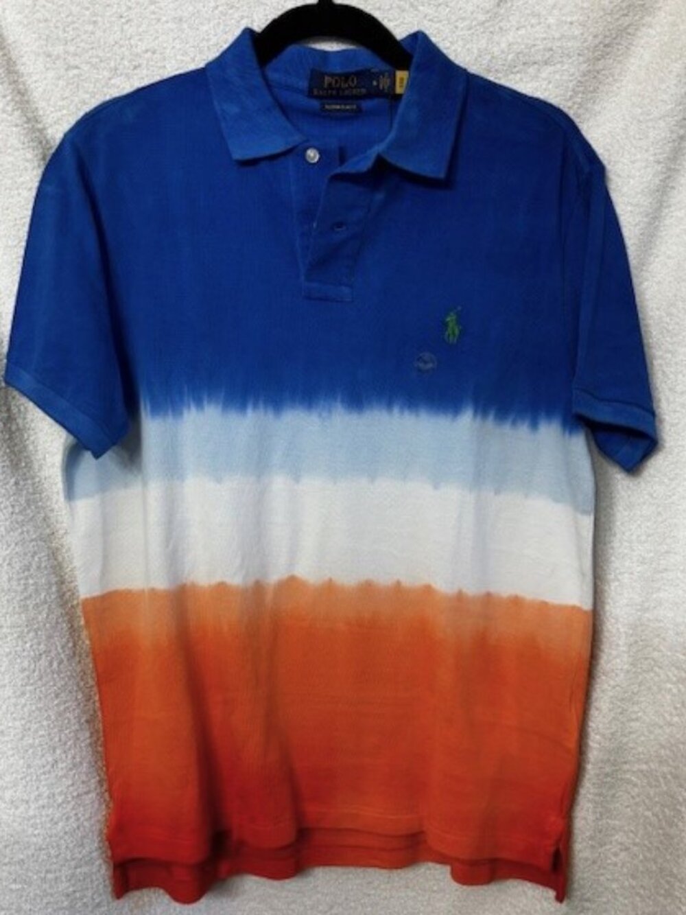 Polo Ralph Lauren 'Blue Multi' Classics 3 polo shirt NWT Men's M
